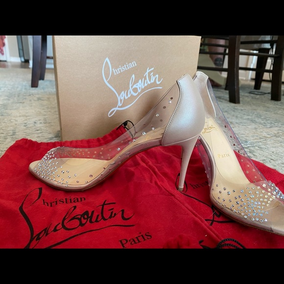 Sucre Glacé 85MM Swarovski Christian Louboutins - Picture 4 of 8